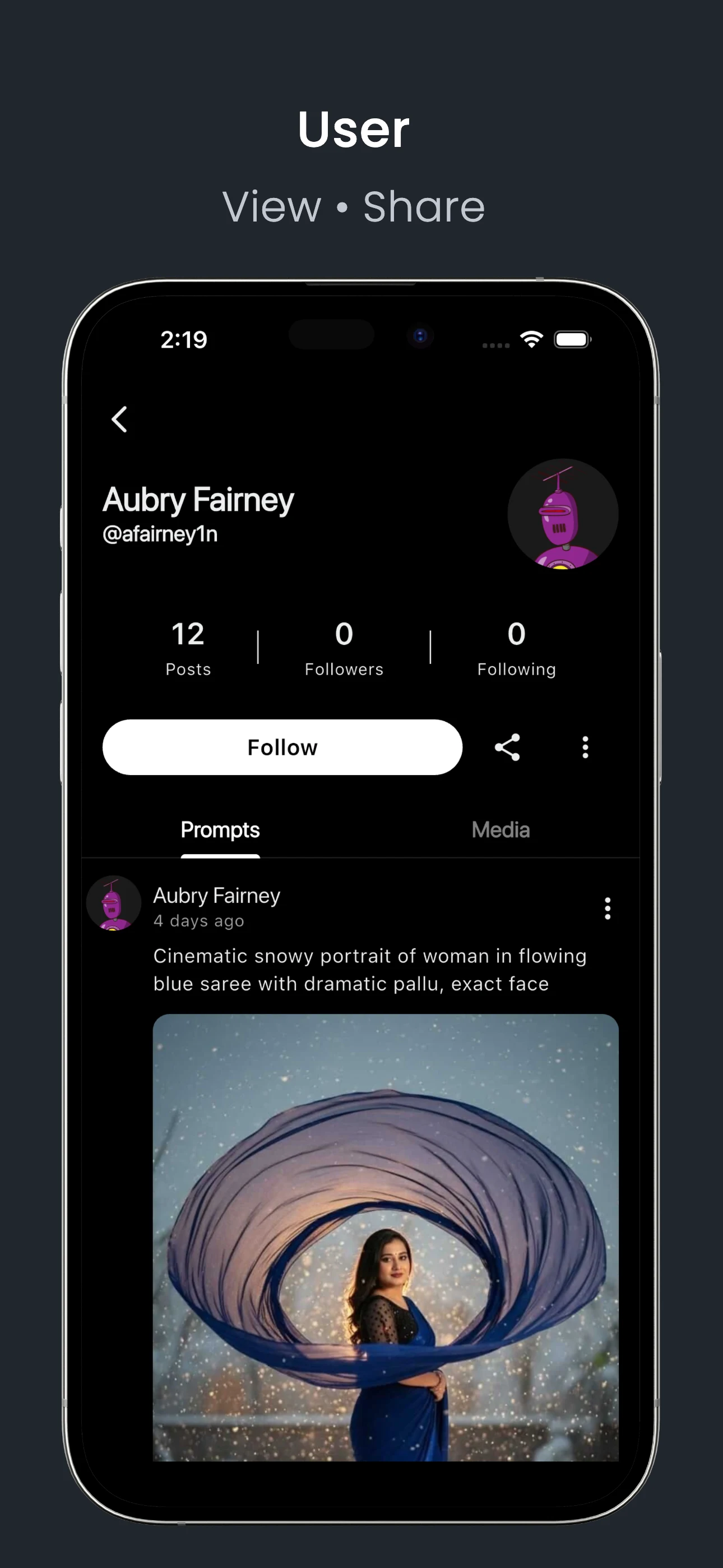 Promptfy: AI Prompts Community screenshot